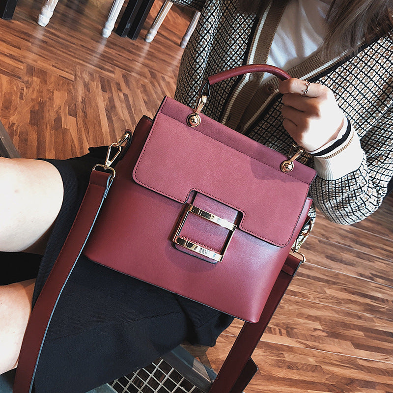 Winter New Korean Version Ofjoker Air Portable Fashion Large Capacity Sanded Women's Bag Crossbody Bag