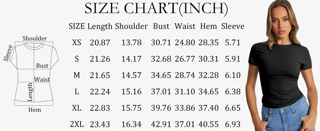 Trendy Queen Womens Basic T Shirts Summer Tops 2025 Crop Short Sleeve Y2k Tee Cute Gym Fashion Workout Clothes