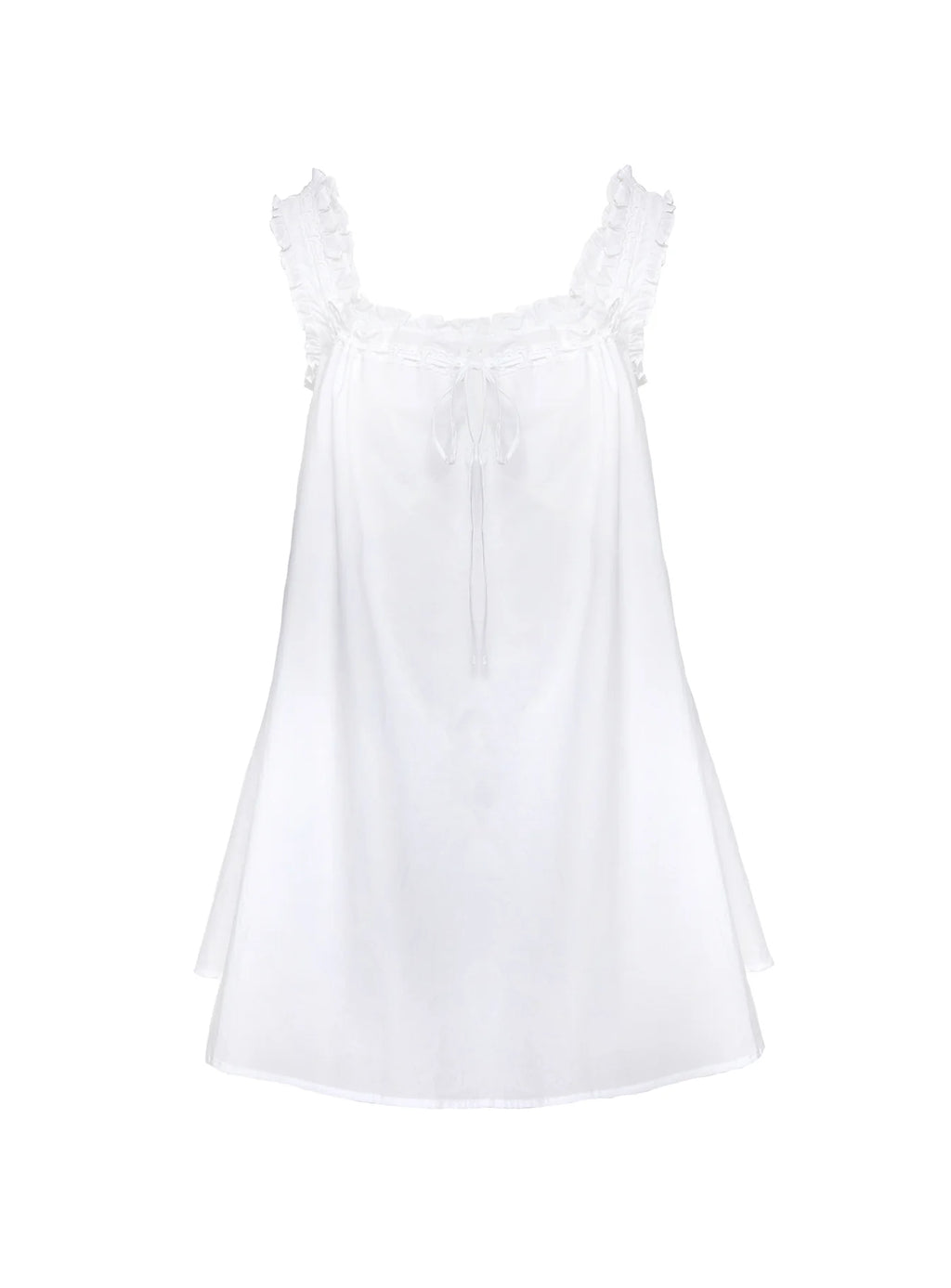 Swing Mini Dress White