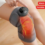 USB Rechargeable Heated Knee Massager, Electric Heating Knee Protection For Shoulder And Elbow Massage, Vibration Massage And Adjustable Heat, Portable Hot Compress Massager For Knee Relaxation & Keeping Warm, Gifts For Husba