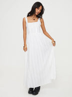 Lorinda Maxi Dress White