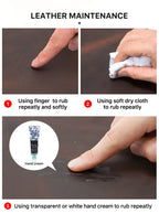 CONTACT'S FAMILY Anti-Slip Mouse Pad Mat Laptop Nubuck Leather with Pen Holder Gaming Mice New Desk Cushion Retro Comfortable