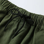 Summer Men's Outdoor Camouflage Cargo Shorts Pocket Cotton Casual Half Pants Mid Waist Drawstring Loose Shorts Bib Overalls 7XL