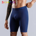 BONITOS Long Boxer Shorts Panties Man Underwear Men Boxer Men Underwear Natural Cotton Comfortable Soft Top Brand High Quality
