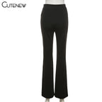 Cutenew Sexy Mesh Patchwork One Shoulder Playsuits Women Elegant Solid Skinny Flare Pants Jumpsuit Fashion Lady Party Streetwear