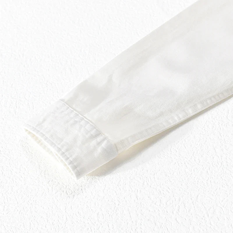 Designer New Long Sleeved Casual Pure Cotton Shirts For Men Brand Patchwork Comfortable Top Clothes Camisas De Hombre Chemise