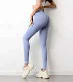 Women Scrunch Butt Yoga Pant Naked-Feel Fabric Sport Gym Leggings Femme High Waist Fitness Workout Pants Elastic Push Up Tights