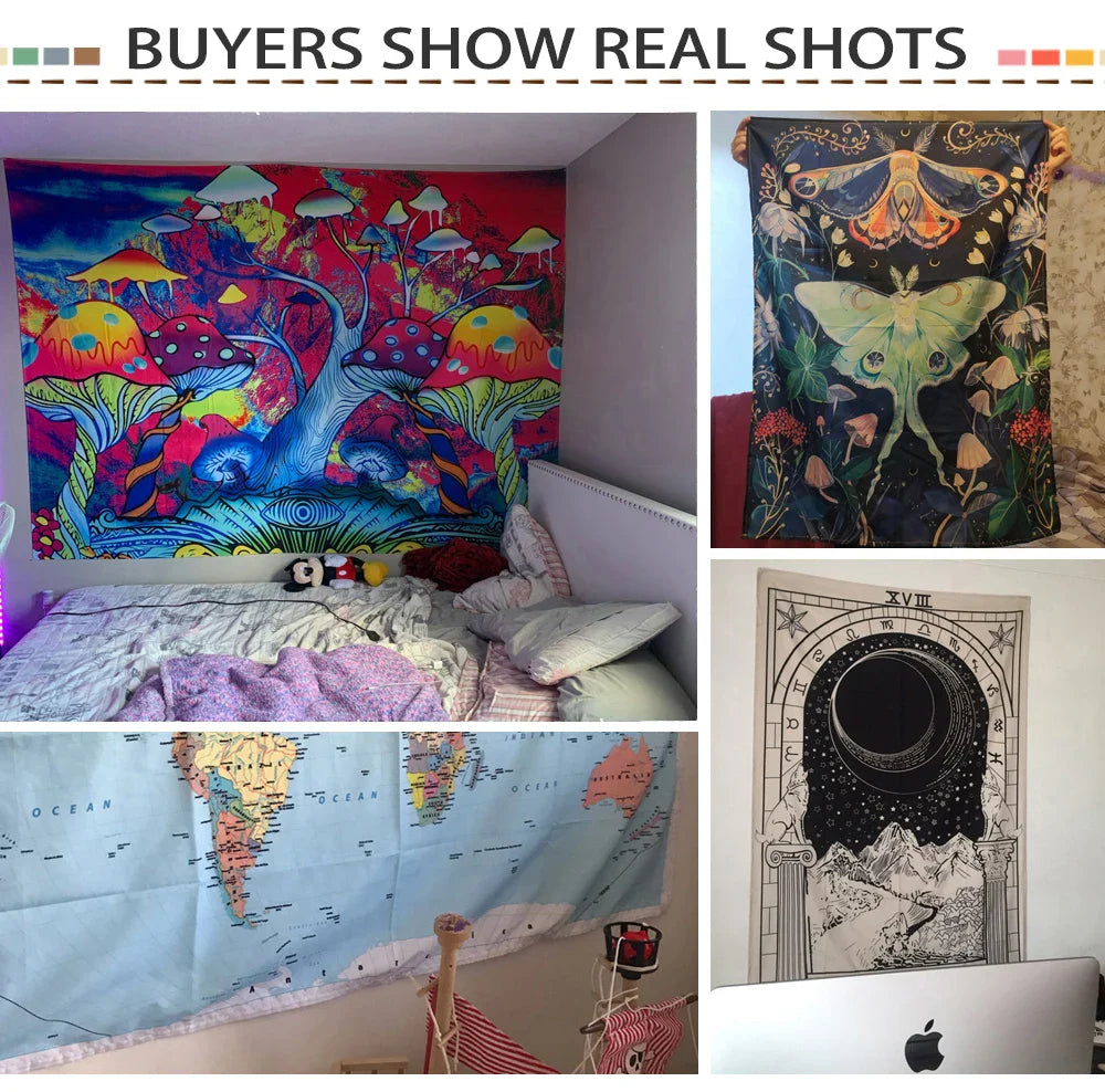 The Unicorn In Captivity Wall Tapestry Cover Beach Towel Picnic Yoga Mat Home Decoration Animal Covering