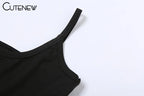 Cutenew Sexy Mesh Patchwork One Shoulder Playsuits Women Elegant Solid Skinny Flare Pants Jumpsuit Fashion Lady Party Streetwear