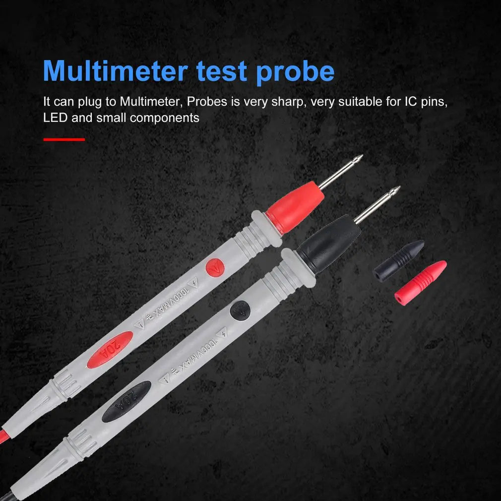 Victor Multimeter Test Leads High Quality Anti-burn Universal Probe Wire Cable Pen for Digital Clamp Meter 20A 1000V Tester Lead