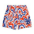 BKTSQD American Style Trendy Brand Sports Shorts Men's Casual Mesh Quick drying quarter knee basketball running beach shorts