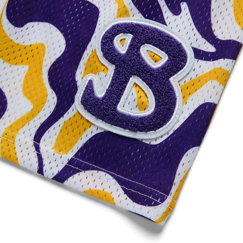 BKTSQD American Style Trendy Brand Sports Shorts Men's Casual Mesh Quick drying quarter knee basketball running beach shorts