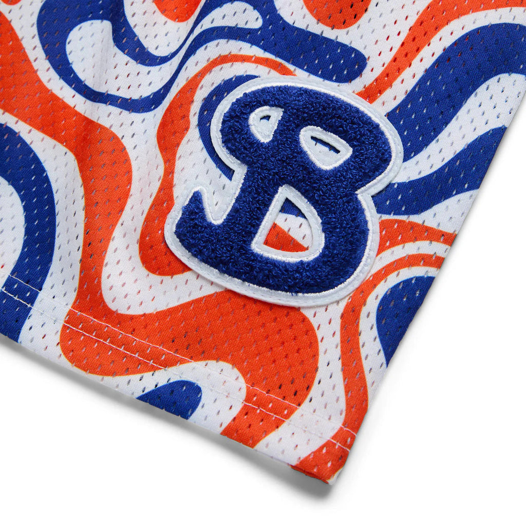 BKTSQD American Style Trendy Brand Sports Shorts Men's Casual Mesh Quick drying quarter knee basketball running beach shorts