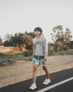 Summer New men short pant Skull Pattern Casual Shorts Street Hip Hop Fitness Polyester Fast Dry Breathable Embroidery Men Shorts