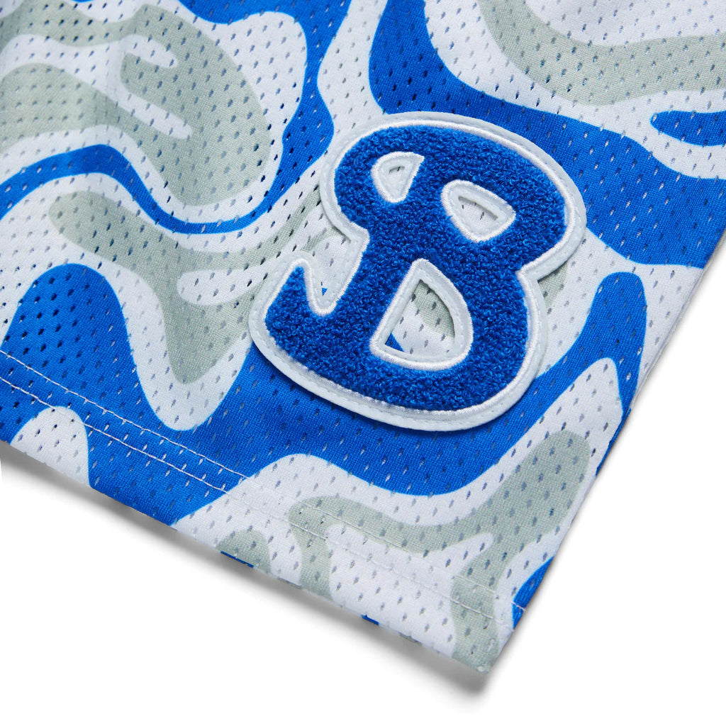 BKTSQD American Style Trendy Brand Sports Shorts Men's Casual Mesh Quick drying quarter knee basketball running beach shorts