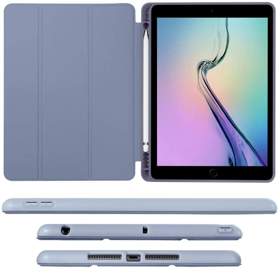 With Pencil Holder Funda for New iPad 10.2 iPad Air 5th/4th Generation 10.9 iPad Air11 M2 Pro11 M4 2024 Air1 2 2017 2018 7 8 9th