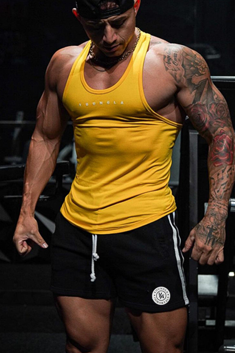 High Quality YA Shorts Men Summer Cotton Comfort Steel Print Sweatpants Skinny Jogging Fitness Shorts Sports Short Pants