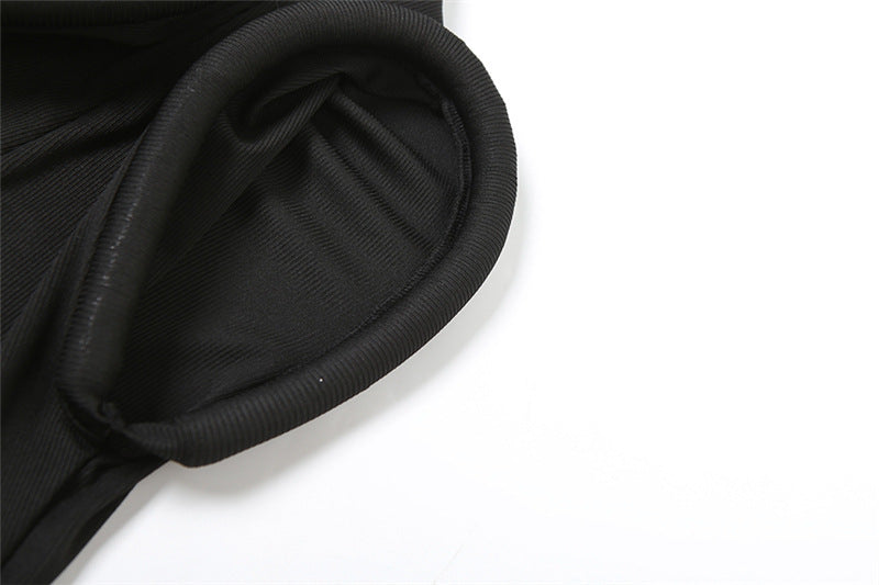 CM.YAYA Women Stand Collar Sleeveless Bodycon Midi Dress 2024 Summer Solid Evening Party Club Fashion Dresses Vestidos