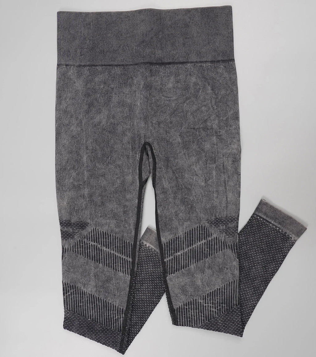 WOYYHO Athletic Pants Women Seamless Yoga Pants Mesh Sports Leggings High Waist Gym Tights Workout Squat Proof Pants