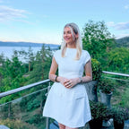 Elegant 2025 New Mini Dresses Fashion Women Black Solid Basic Pocket O-Neck Slim Fit Bodycon Casual High Waist Zipper Vestidos