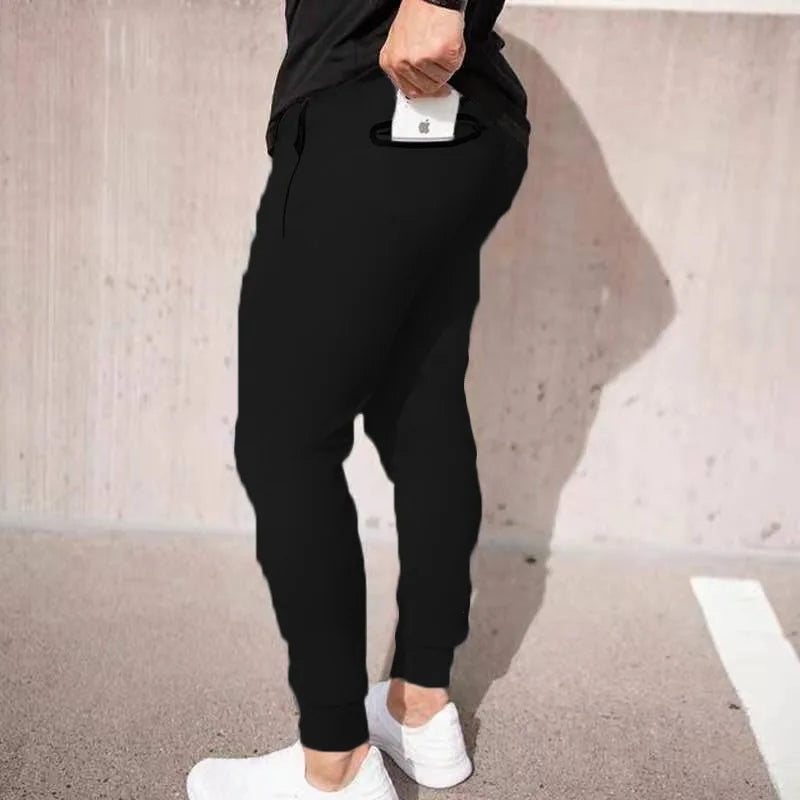 Muscle Fitness Brothers New Summer Trend Casual Sports Pants Outdoor Running Breathable Lightweight Small Foot Pants