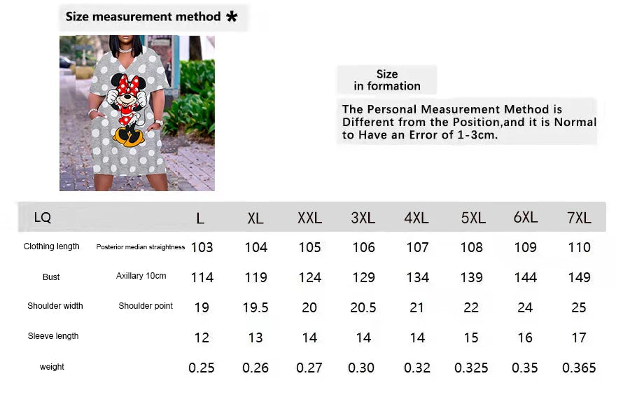 Disney Dresses Plus Size Xxxl Elegant Dresses for Women for Party Woman Elegant Dress 5xl Large Size Women's Clothing Chic 2022