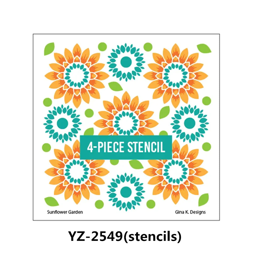 Daily Grind Autumn Bears Occasion Flowers Sunshine 2024 Newest Cutting Dies Clear Stamp Stencil for Scrapbooking Paper Making