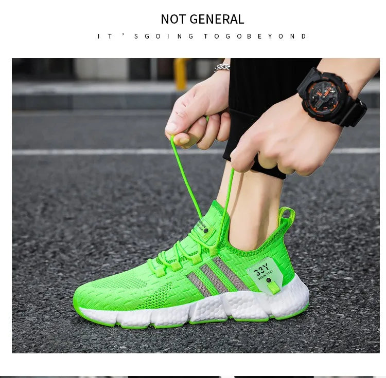 High Quality Sneakers Men Summer Breathable Fashion Women Light Running Tennis Shoes Comfortable Casual Shoes Large size 46