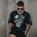 YA T-shirts Men Summer New Sports Leisure Round Neck Fashion Loose And Comfortable Clothing Gym Running Shirts man