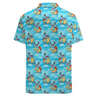 Summer Men's Shirt Cute Animal Print Short Sleeve Shirt Open button Lapel Men's Top Comfortable Casual Men's Shirts