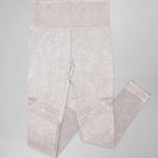 WOYYHO Athletic Pants Women Seamless Yoga Pants Mesh Sports Leggings High Waist Gym Tights Workout Squat Proof Pants