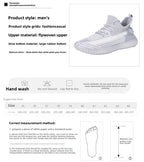 Mesh Breathable Coconut Shoes New Men's Shoes Summer 2025 Versatile Trend Casual Flying Shoes Student Sports Men's Shoes