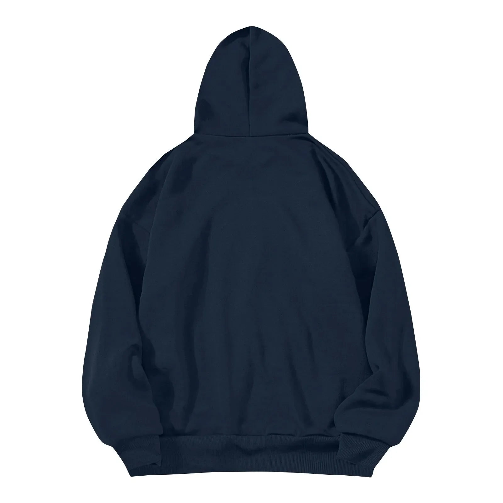 y2k Solid Minimalist Women's Hoodie, Long Sleeve With Pocket Casual Daily Wear 2024 Women Hoodies Autumn Sudadera de mujer