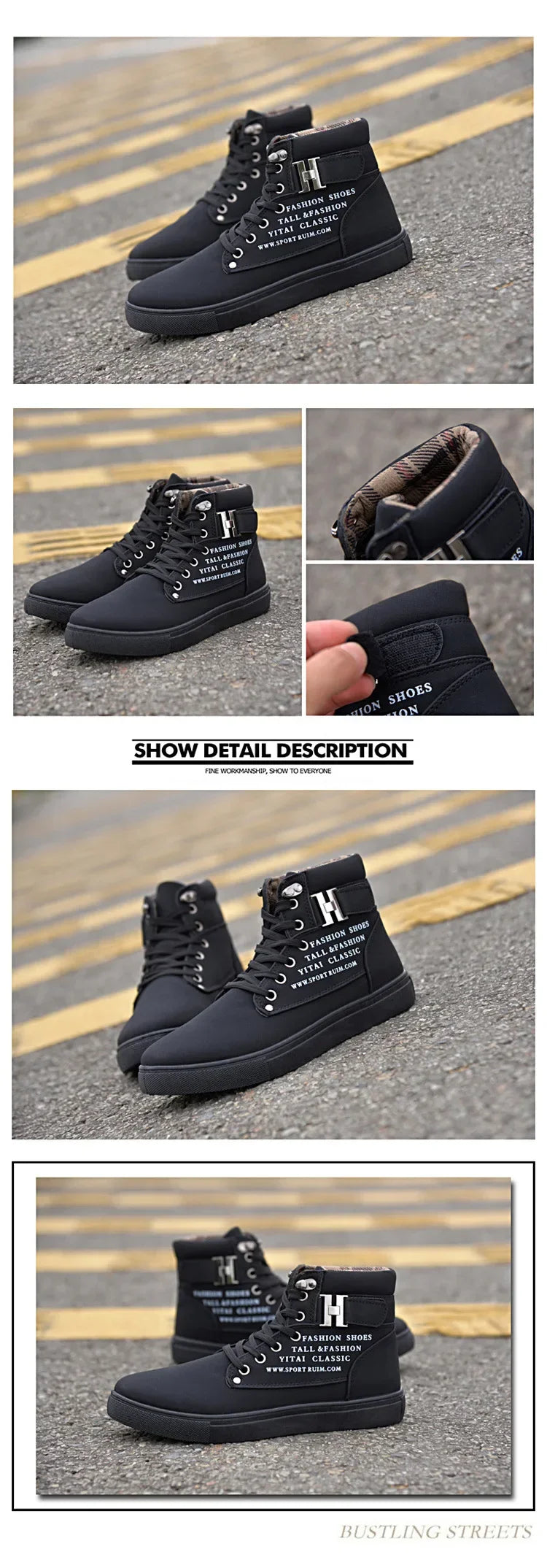 Men's Sneakers Comfortable Casual Shoes for Men Fashion Non-slip Platform Shoes Brand Mens tennis Shoes Boots Masculino