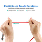 Victor Multimeter Test Leads High Quality Anti-burn Universal Probe Wire Cable Pen for Digital Clamp Meter 20A 1000V Tester Lead