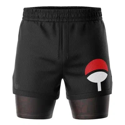 Deku My Hero Academia 2-in-1 Performance Shorts Shorts Cartoon Sports Fitness Shorts Anime Casual 3D Printing