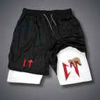 Natanael Cano Amor Tumbado Shorts Men's 2-in-1 Compression Shorts Funny Fitness Gym Short Pants Double-deck Quick Dry Sportswear