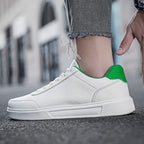 YRZL Men White Shoes Couple Casual Skateboard Shoes Comfortable Sneakers Lightweight Walking Women Tenis Shoes Plus Size 36-46