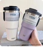 Tyeso Stainless Steel Coffee Cup Cold And Hot Double-layer Insulated Cup Tumbler Thermo Water Bottle Car Travel Mug Vacuum Flask