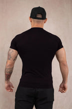 Men's T-Shirts Sports Fitness Trainer Clothe Quick Dry Breathable Stretch Tights Joggers Outdoor Casual Short Sleeves