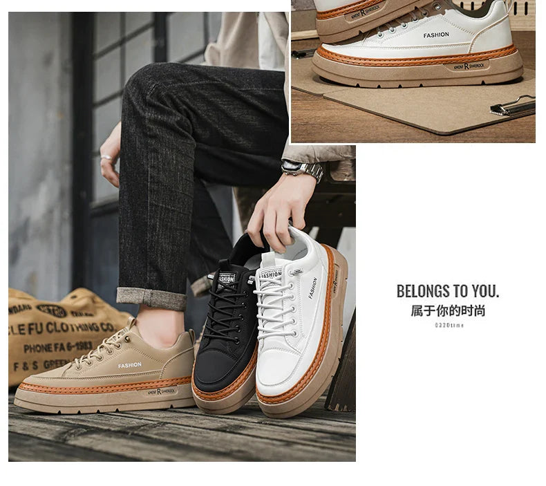 Couple Men's Casual Sneakers Trendy Shoes Men's Shoes2025Summer Breathable Season Comfortable Sneaker