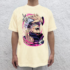 Anime Jujutsu Kaisen Printed Cotton T-shirts Women/Men Summer Short Sleeved Tee Shirts Round Neck Personalized Graphic Tops