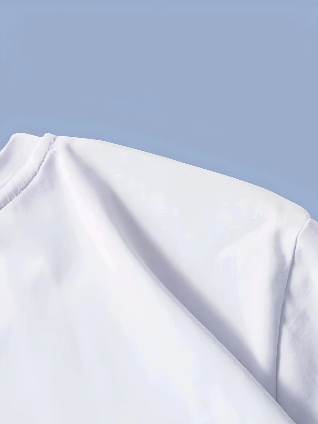 Men's 100% pure cotton comfortable casual loose oversized MALINO ITALIA printed sports round neck long sleeved T-shirt top