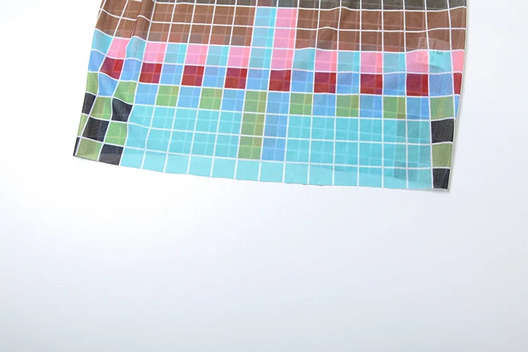 Weird Puss Aesthetic Print Dress Women See Through Sleeveless Skinny Colorful Hipster Skinny o-Neck Summer Trend Club Bodycon