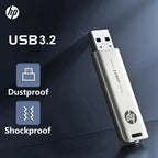 HP USB Flash Drive 3.2 32GB 64GB High Speed Sticks External Storage Metal Pen Drive Creative Personality Car Music