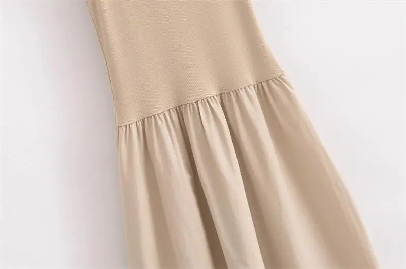 Dresses Summer Women's 2025 New Chic Slim Simple Elegant Holiday Dress Street Women's Comfortable Youth Dress