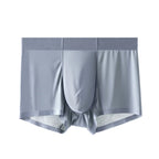 High Quality Men's Ice Silk Underwear Summer Thin Breathable Seamless Panties Sexy Male Underpants Plus Size Boxer Shorts
