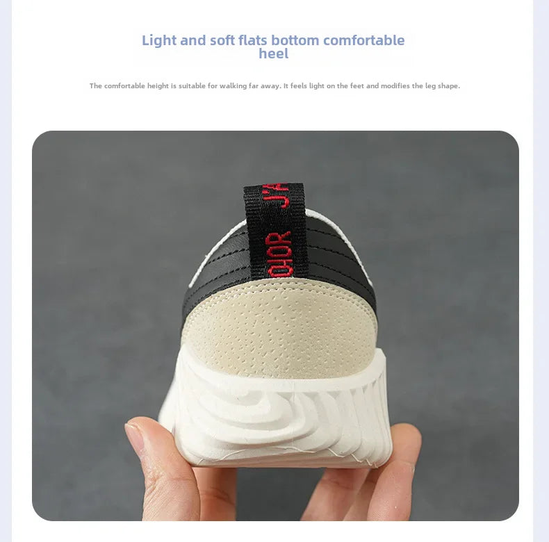 Women's Spring 2025 New Casual Sports Shoes Women Sneakers Round Toe High Quality Shoes Ladies Platform Shoes