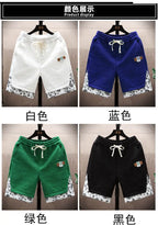 Top selling men's high-quality trendy printed shorts for spring and summer 2025, five quarter shorts, casual shorts