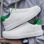 YRZL Men White Shoes Couple Casual Skateboard Shoes Comfortable Sneakers Lightweight Walking Women Tenis Shoes Plus Size 36-46